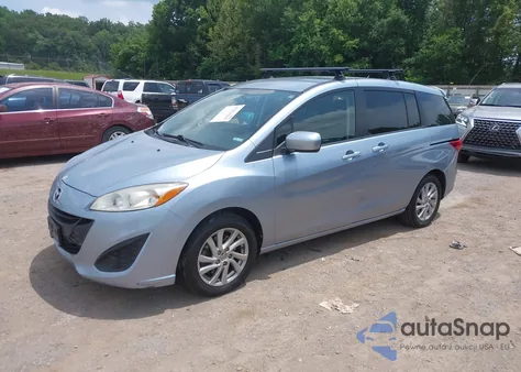 2012 Mazda Mazda5 Sport из США, поврежденный, VIN JM1CW2BLXC0106748